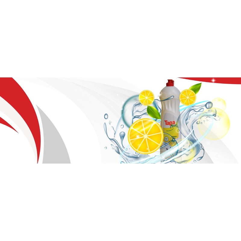 Tapa Clean Dishwashing Liquid Lemon Fragrance 1L