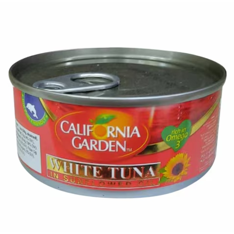 California Garden White Tuna In Sunflower Oil 140g