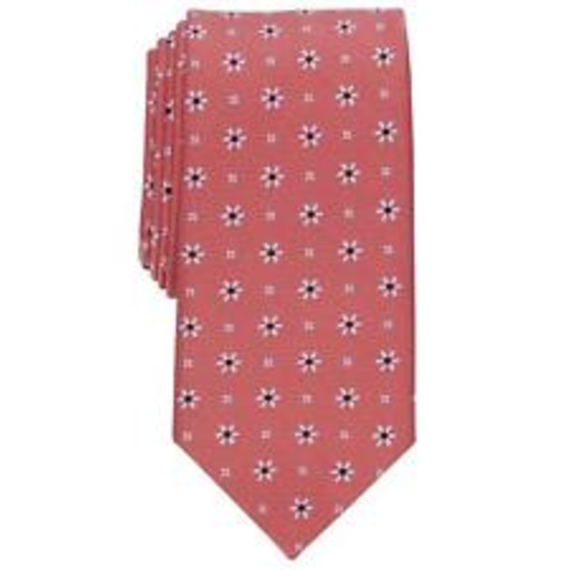 CLUB ROOM MENS COLOR PINK TIE ABL146 SHR