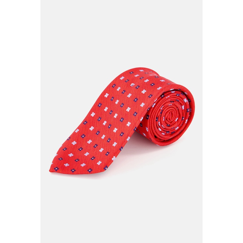 Club Room Mens Orme Geometric Classic T Red OS ABL88 SHR,