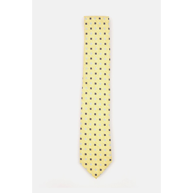 Club Room Mens Orme Geometric Classic T Yellow OS ABL154 SHR