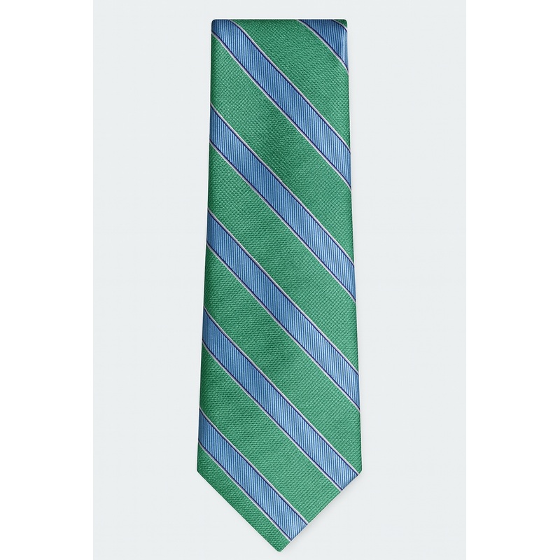 Club Room Mens Outlined Stripe Tie Mint OS ABL83 SHR,
