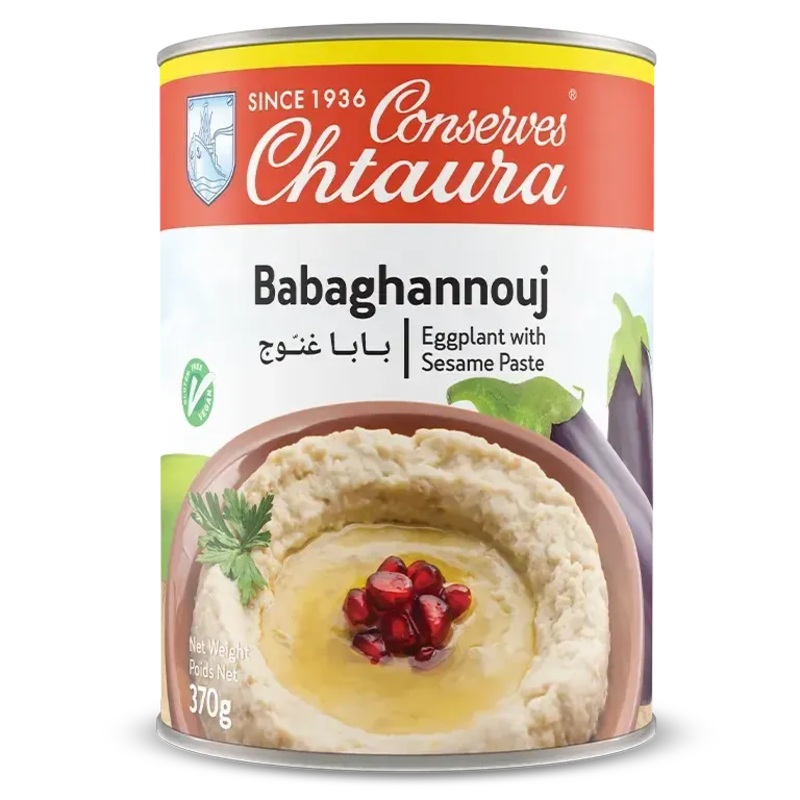 Conserves Chtaura Babaghannouj Eggplant With Sesame Paste 370g | Conserves Chtaura In Lebanon
