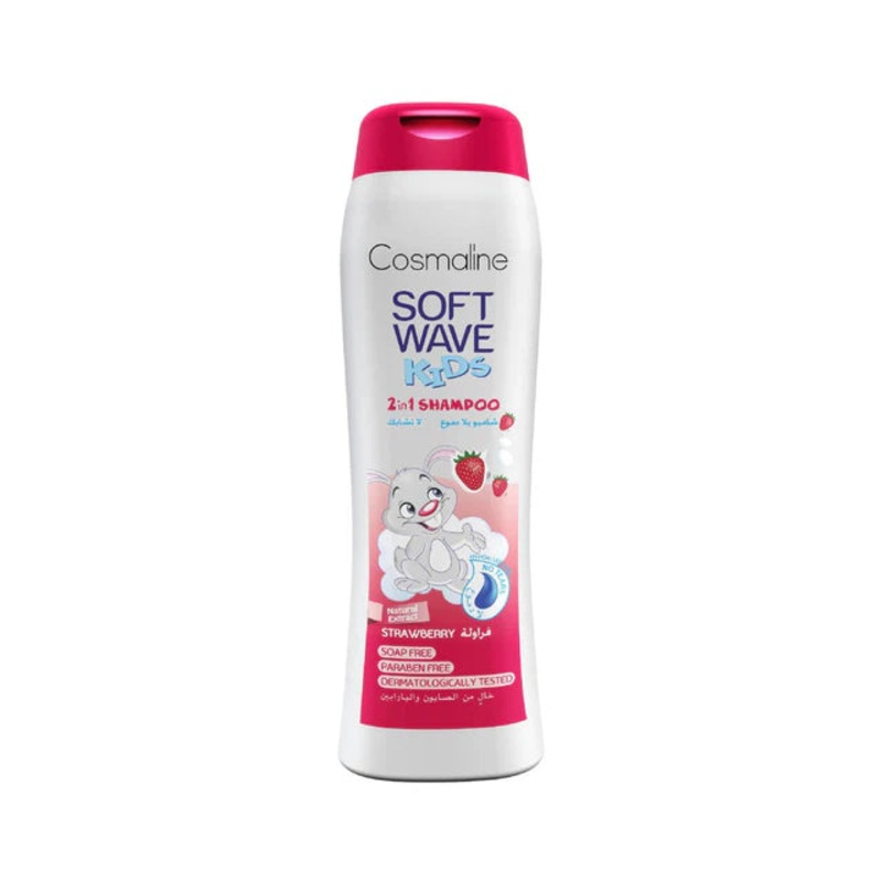 Cosmaline Soft Wave Kids 2in1 shampoo Strawberry 400ml