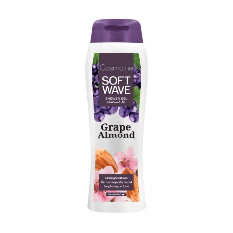 Cosmaline Soft Wave Shower Gel Grape & Almond 400ml