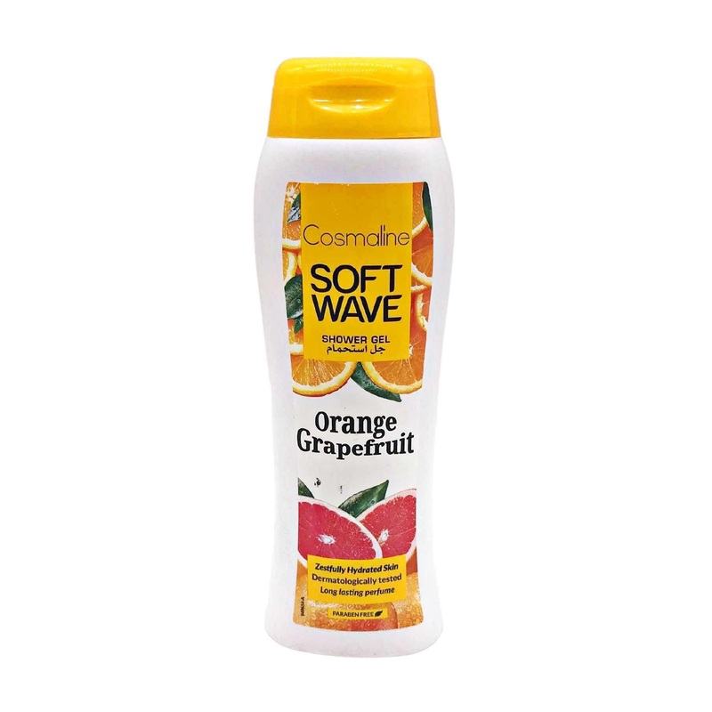 Cosmaline Soft Wave Shower Gel Orange Grapefruit 400ml