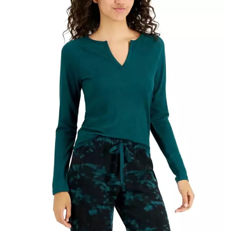 Jenni Women’s Khaki Pajama Top ABU194 shr