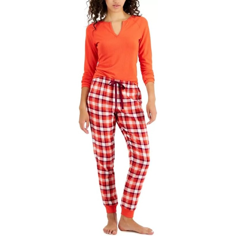 Jenni Women’s Orange Pajama Top ABU172