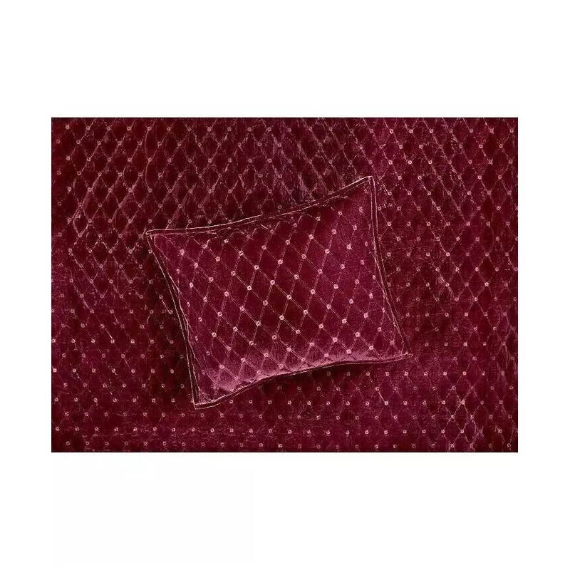 Martha Stewart Collection Red Standard Fits Pillow ABT76 shr
