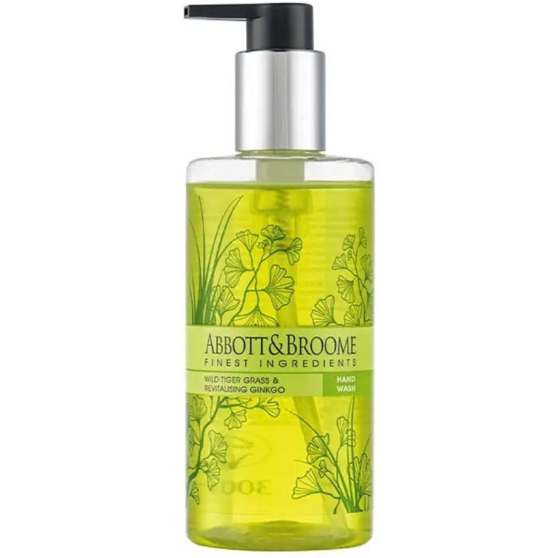 Abbott & Broome Handwash Soap Wild Tiger Grass & Revitalising Ginkgo 300ml