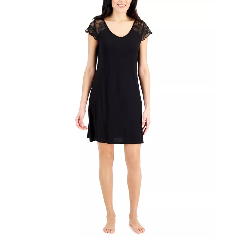 Charter Club Women’s Black Nightgown ABU413