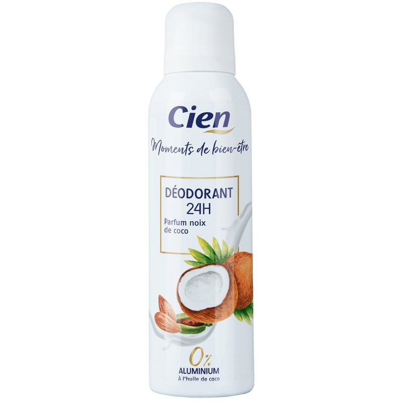 Cien 24H Deodorant Spray With Coconut Oil 200ml