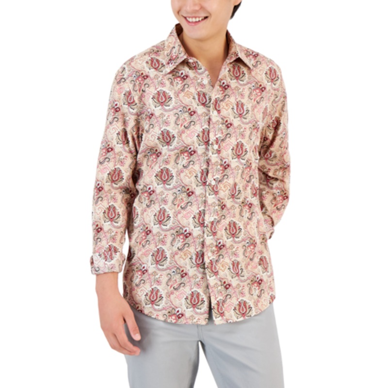 Club Room Men’s Multicolor Shirt ABF3215 s