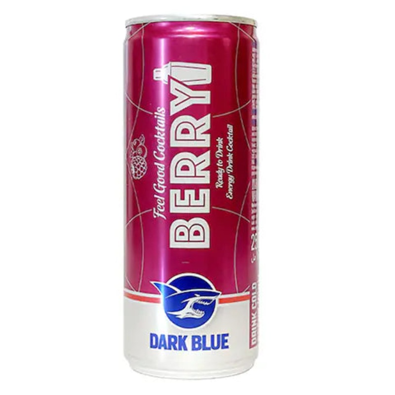 Dark Blue Energy Drink Cocktail Berry 250ml | Dark Blue In Lebanon