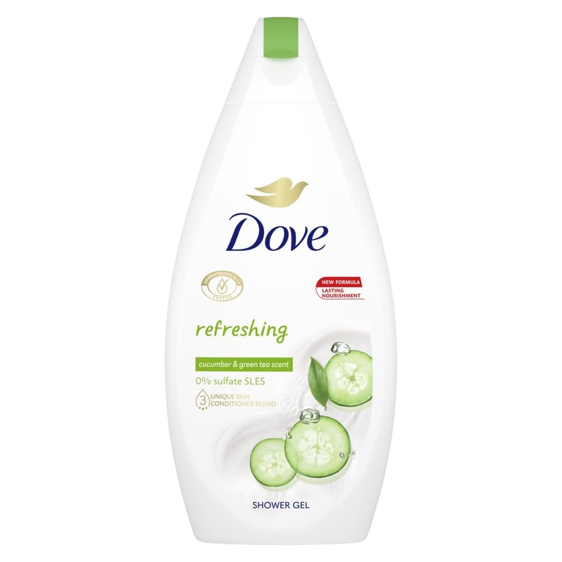 Dove Go Fresh Cucumber & Green Tea Shower Gel 500ml