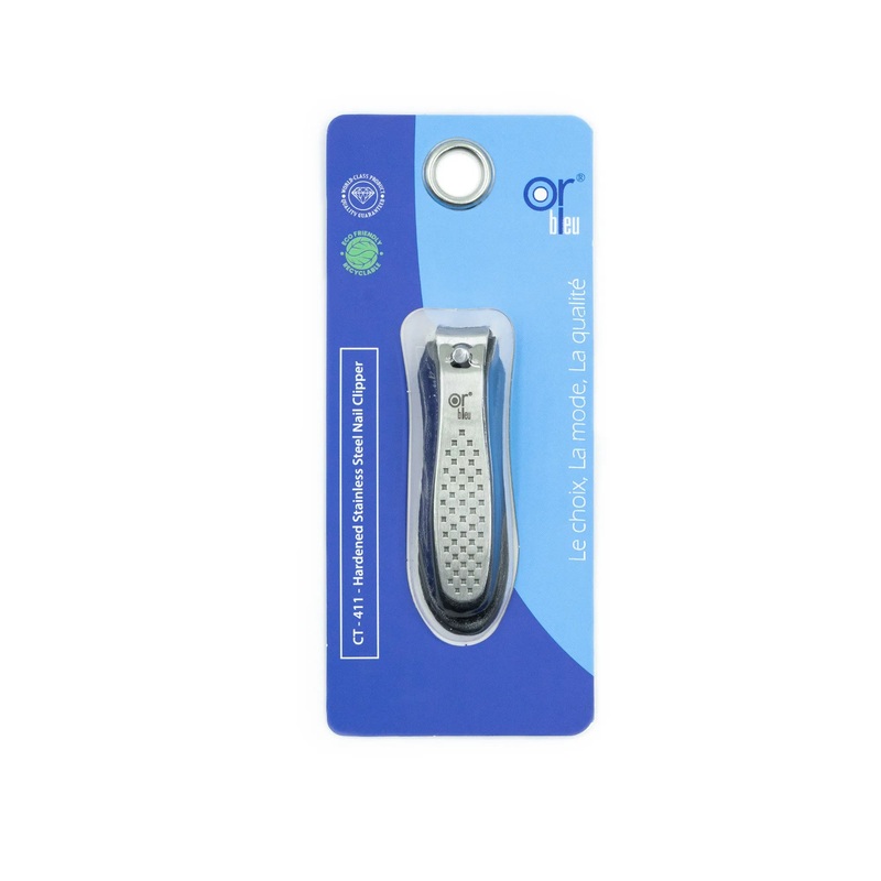 Or Bleu Hardened Stainless Steel Nail Clippers CT-411