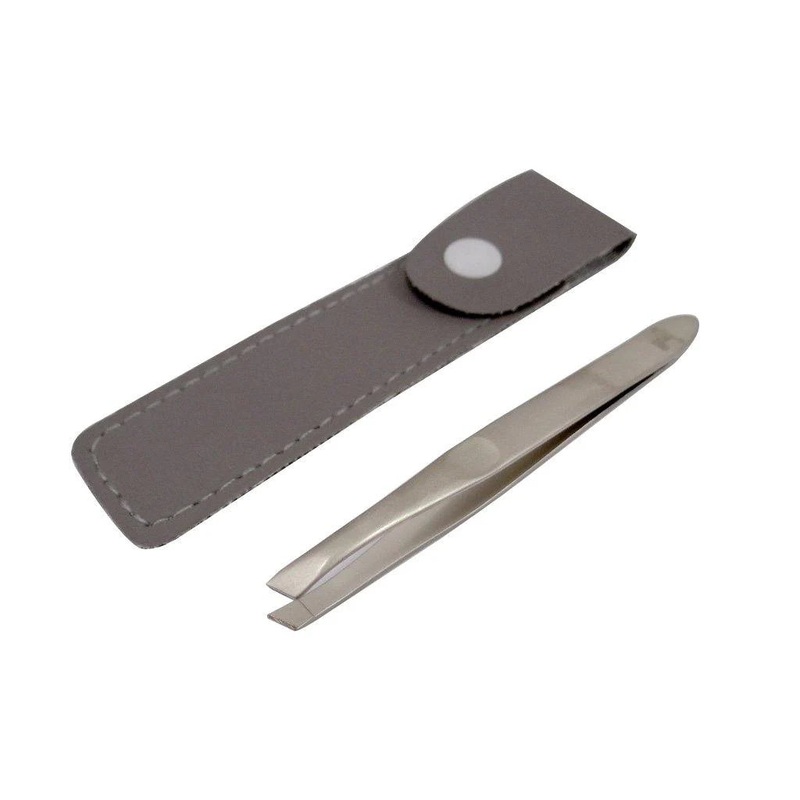 Or Bleu Slant Tip Tweezers (Non-Slip Grip)  CT-402| Or Bleu In Lebanon