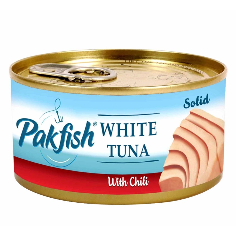 Pak Fish White Tuna With Chili 185g