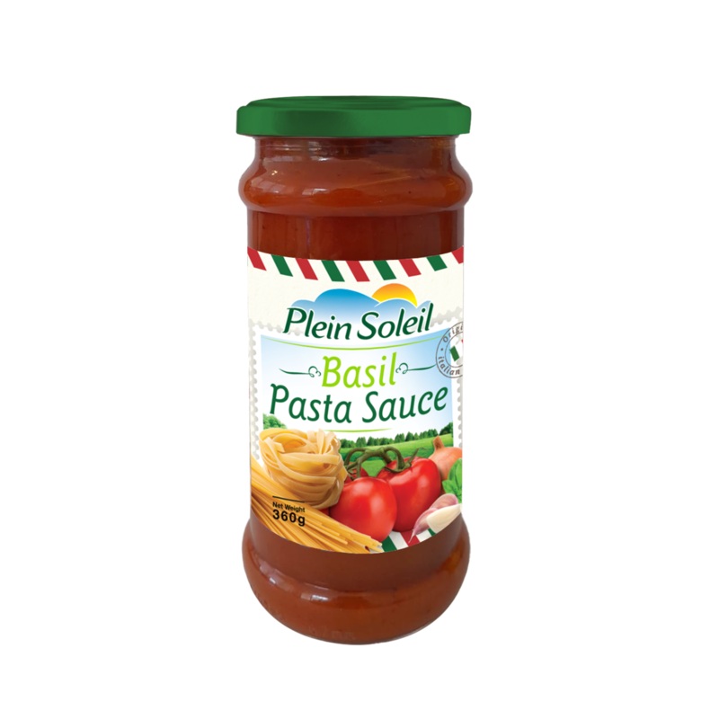 Plein Soleil Pasta Sauce with Basil 360GR