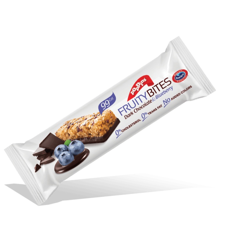 Poppins Fruity Bites Dark Chocolate & Blueberry 25g
