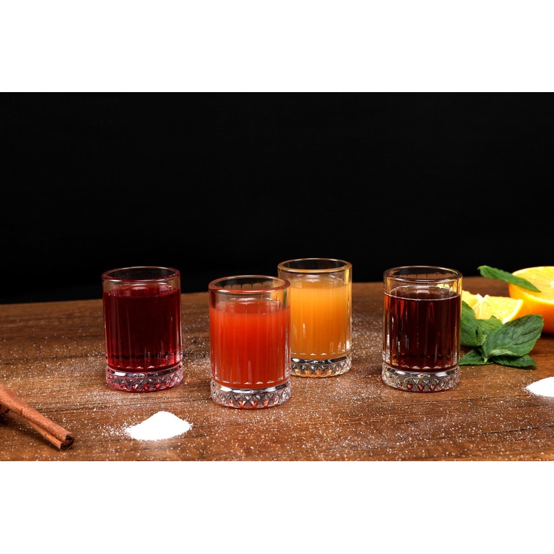 SD Home Transparent Glass Set (4 Pieces) 531ALA1703