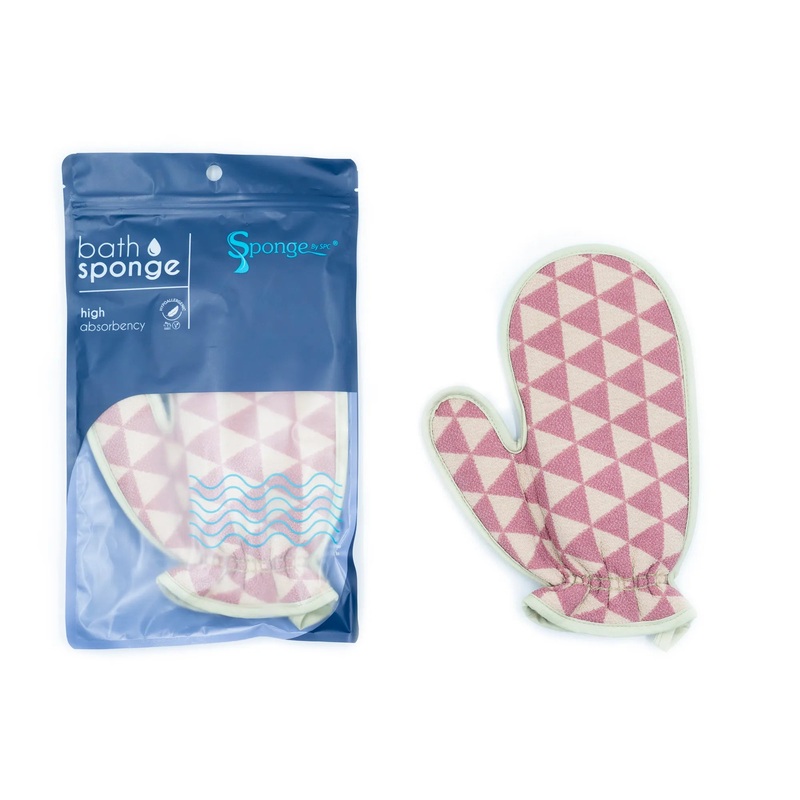 Sponge By SPC Exfoliating Bath Shower Gloves SP-710