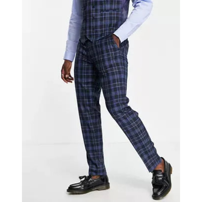 Asos Design Men’s Navy Blue Trouser ANF1978