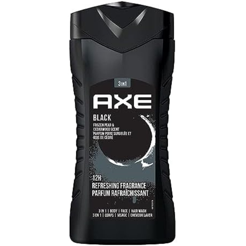 Axe Black Frozen Pear & Cedarwood Scent 12h Long Lasting Fragrance 3-In-1 Body Wash 250ml | Axe In Lebanon