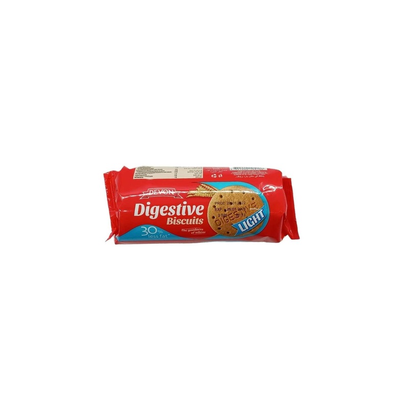Devon Digestive Biscuits Light 30% Less Fat 250g