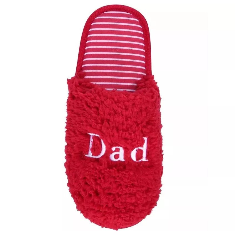 Family Pajamas Men’s Red Slippers |Family Pajamas In Lebanon