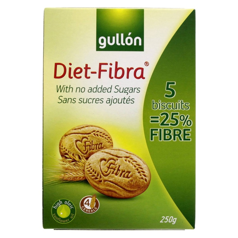Gullon Diet-Fibra Sugar-Free Biscuit 250g | Gullon In Lebanon