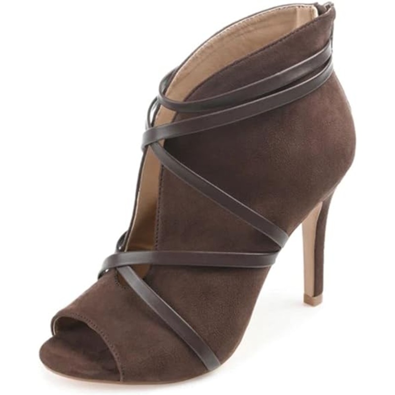 Journee Collection Women’s Brown Samara Heels ACS998