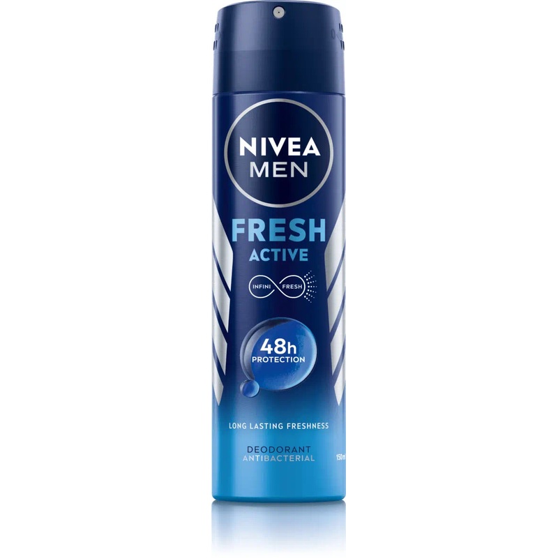 Nivea Men Fresh Active Infini Fresh Spray Deo 150ml | Nivea In Lebanon