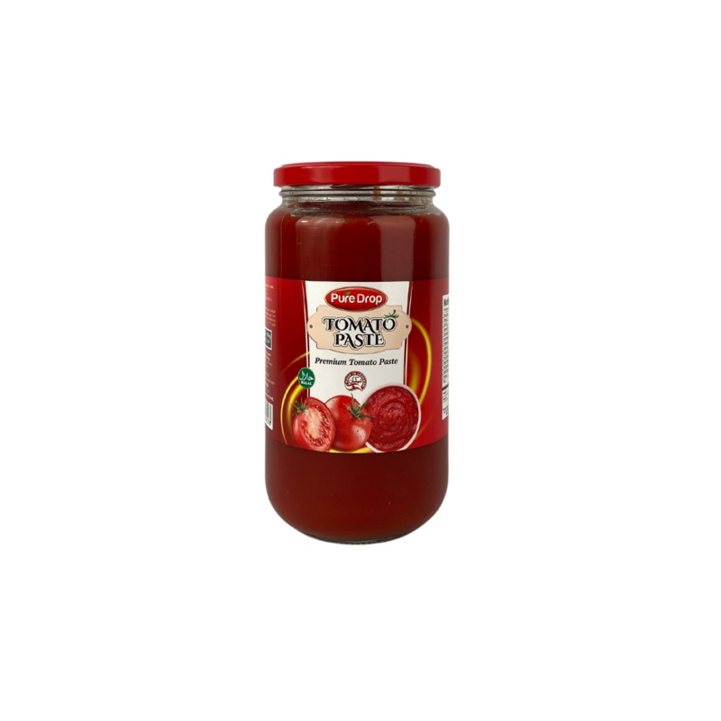 Pure Drop Tomato Paste Glass Jar 1300g