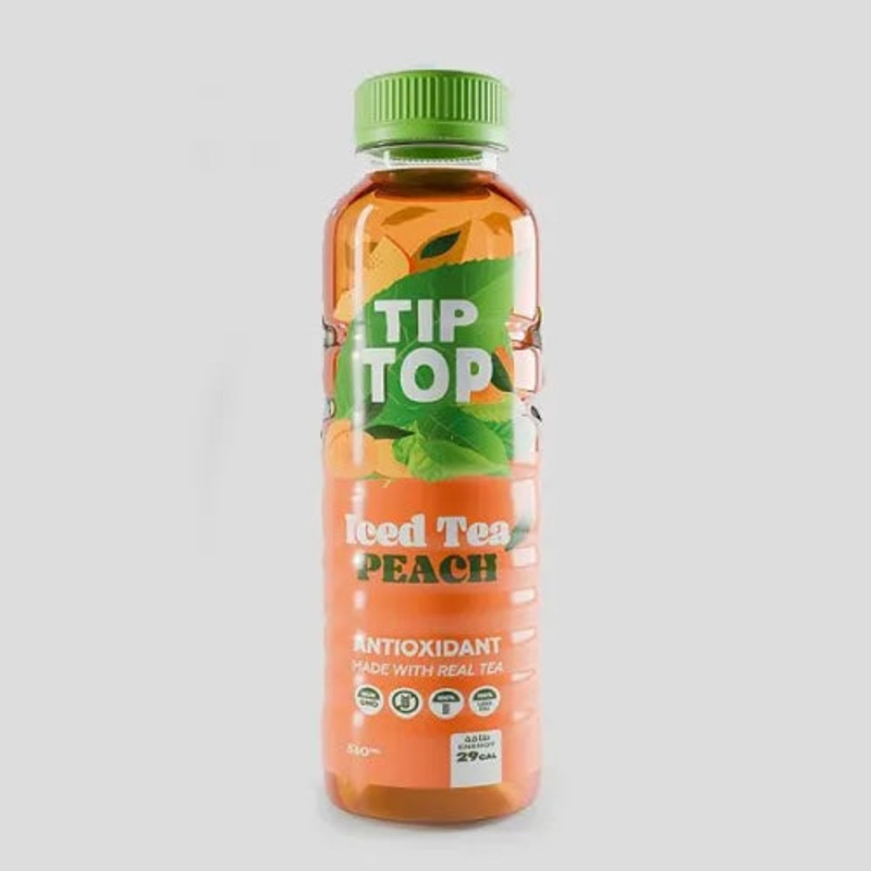 TipTop Drink Ice Tea Peach 330ml | TipTop In Lebanon