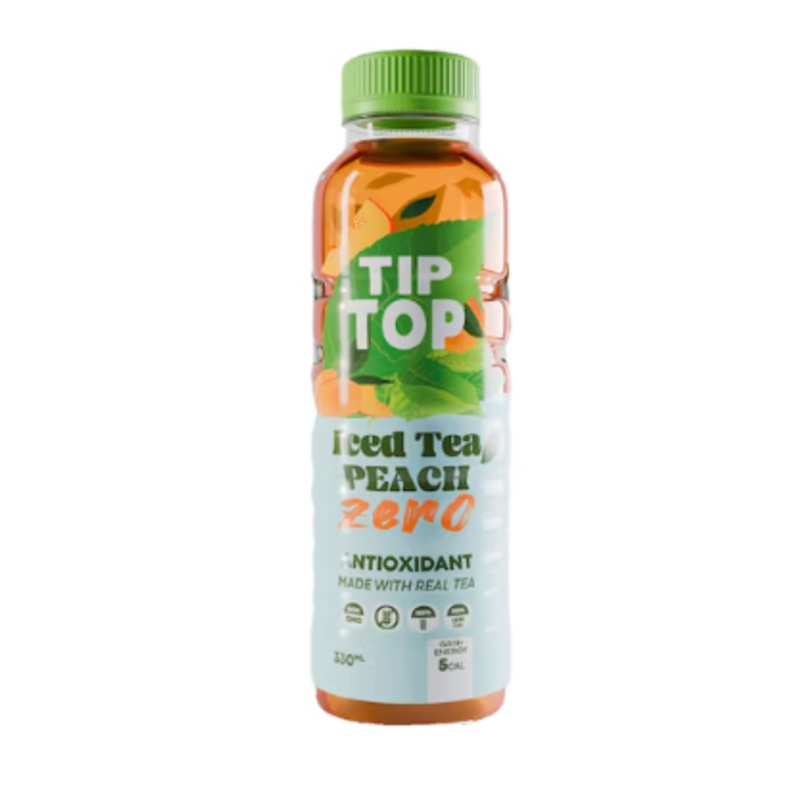 TipTop Drink Ice Tea Peach Zero 330ml |TipTop  In Lebanon