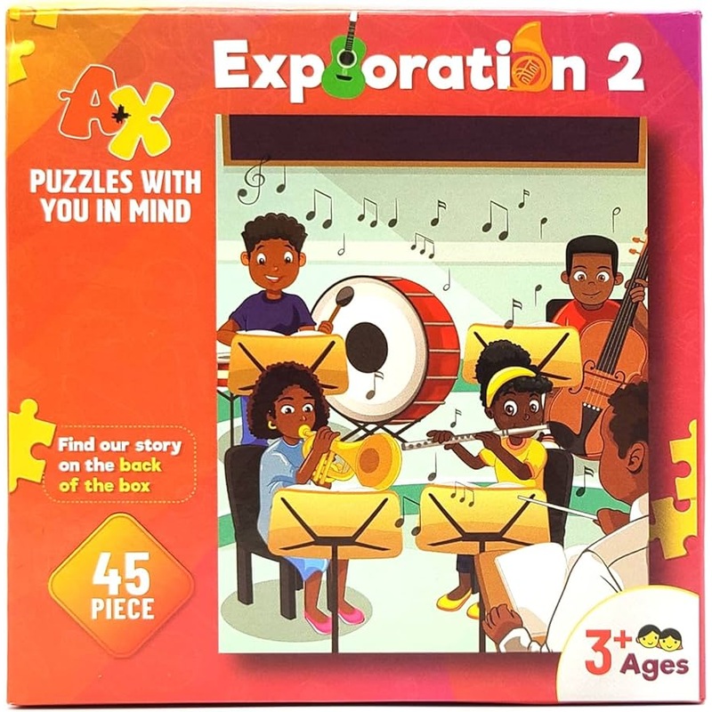 A+X Exploration 2 Kids’ Jigsaw Puzzle – 45pc TG897