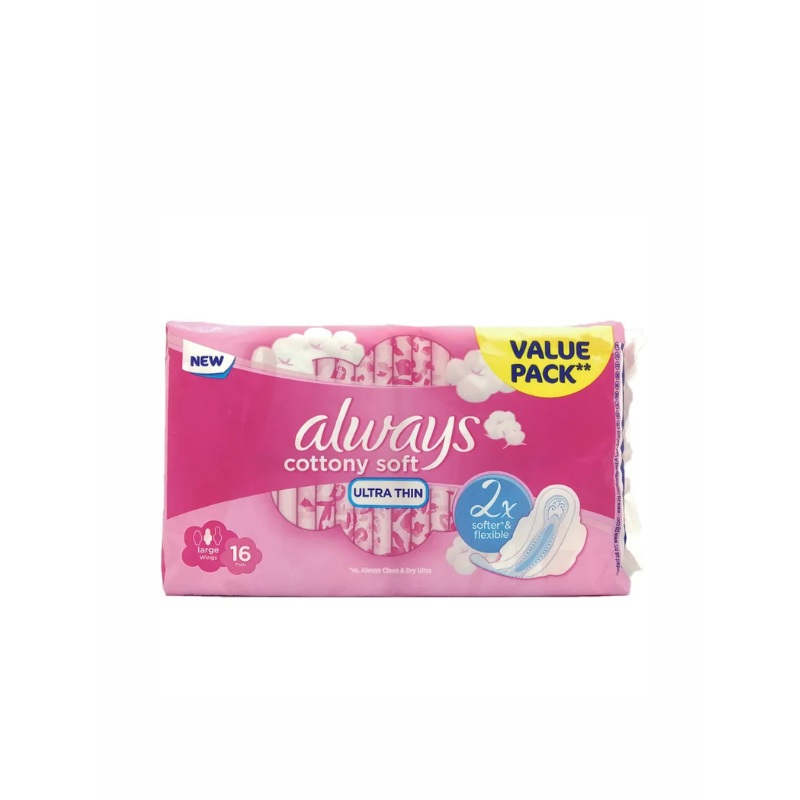 Always Cottony Soft Ultra Thin 16 pads