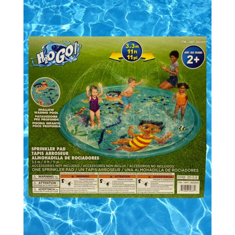 Bestway  H20Go Underwater Adventure Sprinkler Pad  ABT8