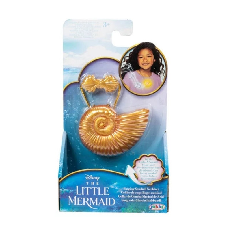 Disney’s The Little Mermaid Ariel’s Singing Sea Shell Necklace tg61 shr (TG14)