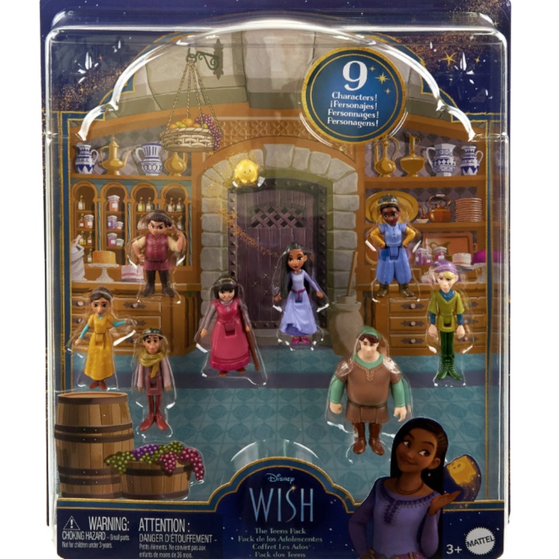 Disney Wish The Teens Pack of 8 Posable Mini Dolls & Star Figure | Disney In Lebanon