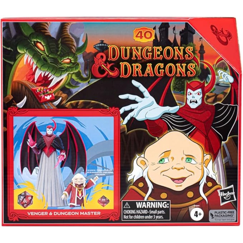 Dungeons & Dragons Cartoon Classics Scale Dungeon Master & Venger TG702