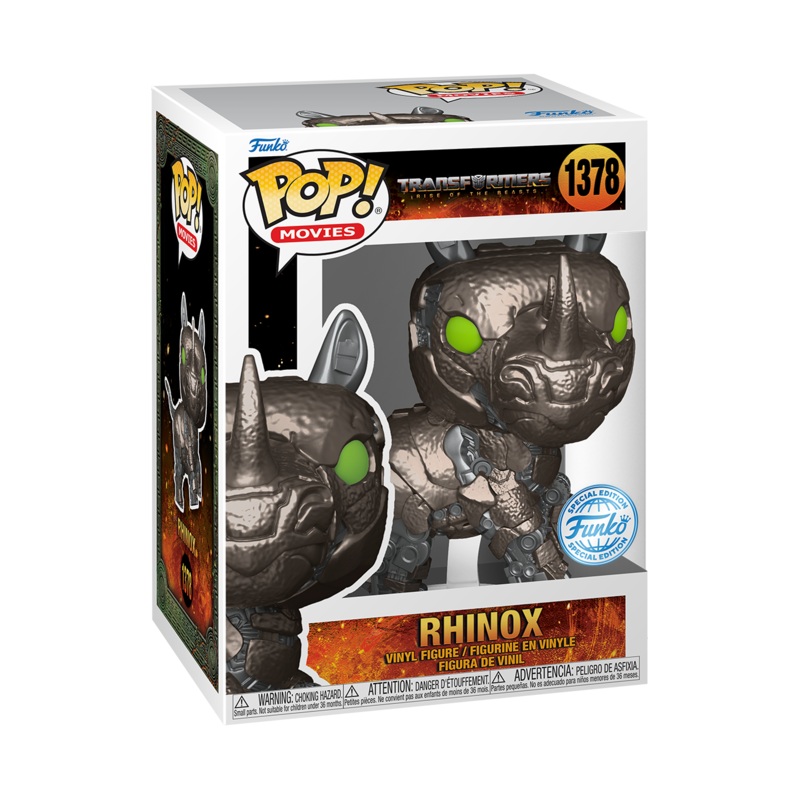 Funko POP Movies Transformers Rise of the Beast Rhinox| Funko In Lebanon