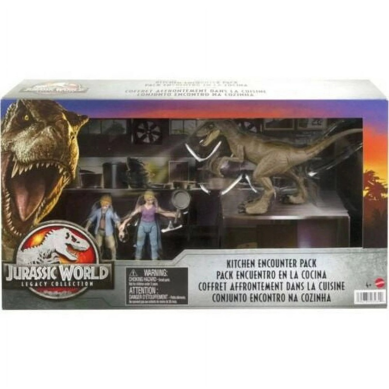 Jurassic World Legacy Collection Kitchen Encounter 3pk tg880