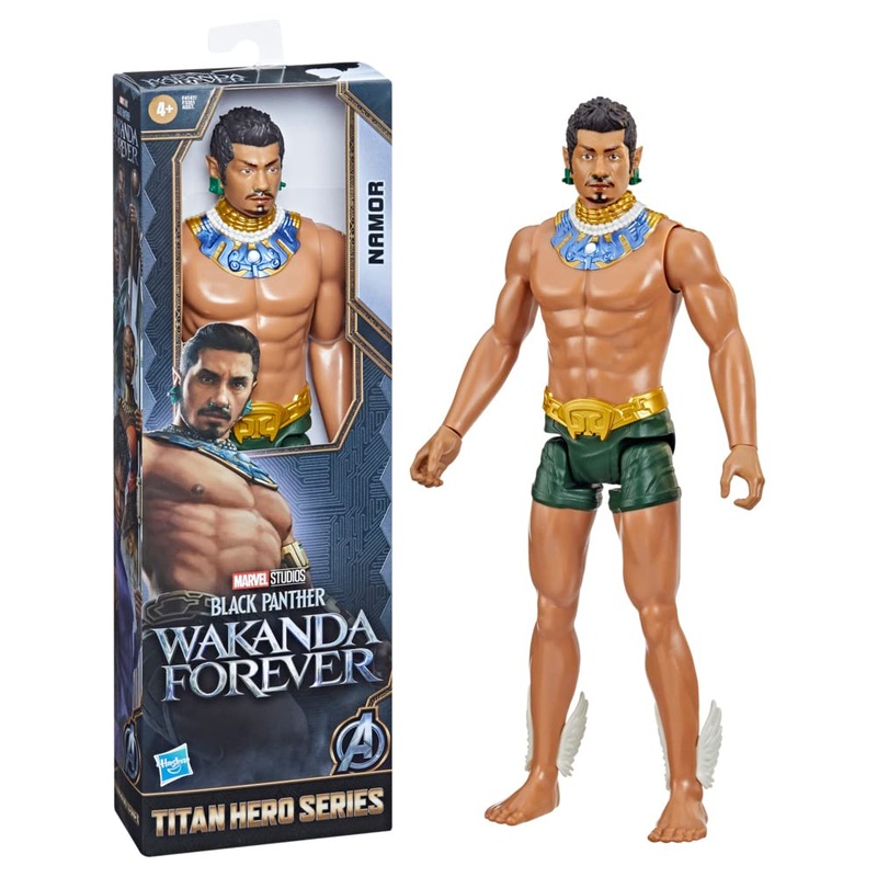 Marvel Black Panther Wakanda Forever Titan Hero Series Namor Toy TG808