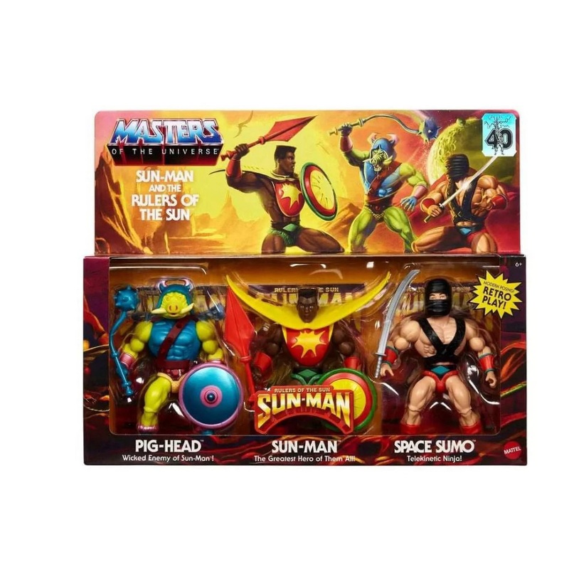 Masters of the Universe Sun-Man and the Rulers of the Sun TG760
