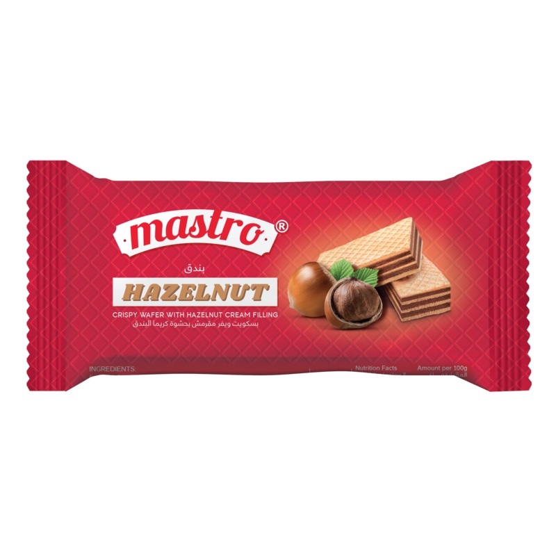 Mastro Wafer Hazelnut 33g