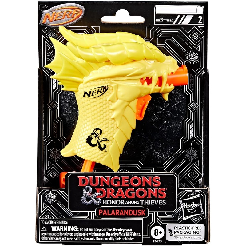 NERF Microshots Dungeons & Dragons Palarandusk Blaster tg1106