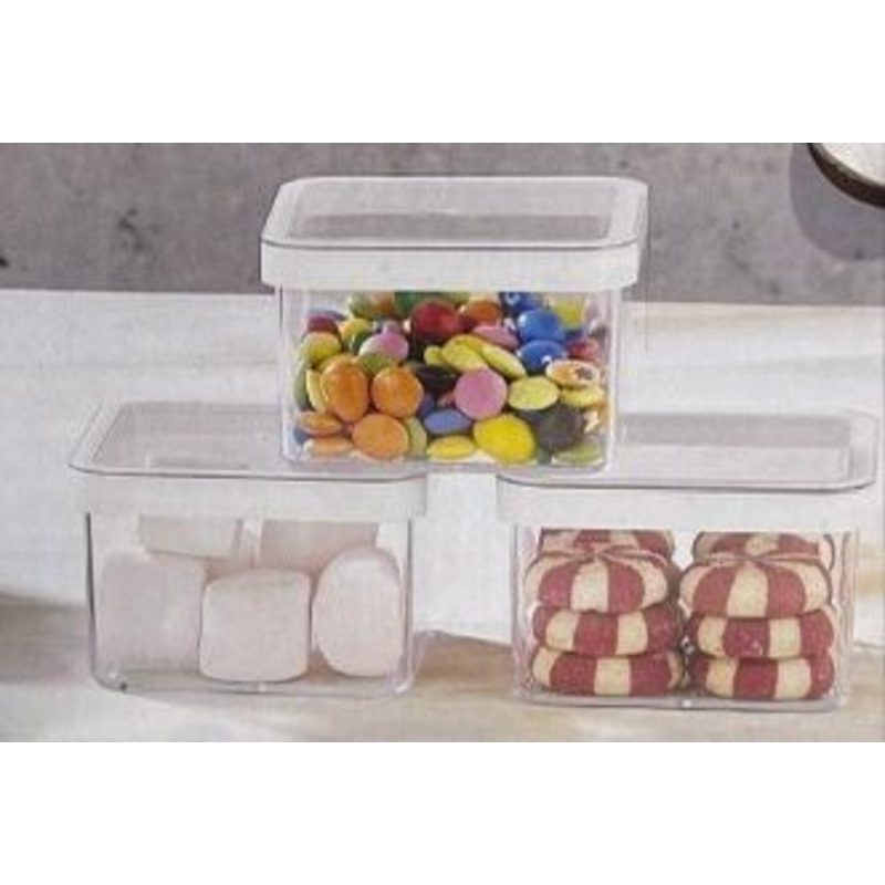 Organizers 3 PCS Transparent Food Storage Container ORG-113/8128-3