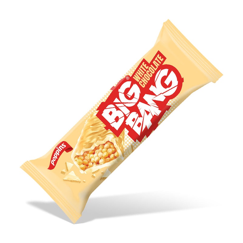 Poppins Big Bang White Chocolate 18g | Poppins In Lebanon